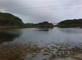 Enard Bay, here seen from Michael's taxi although the group would be cycling through a little later